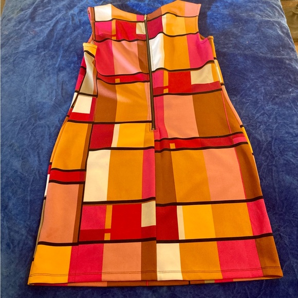 Worthington Stretch Color Block Dress - Picture 2 of 5